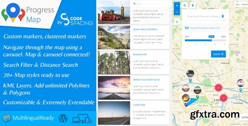 CodeCanyon - Progress Map Wordpress Plugin v5.5.1 - 5581719