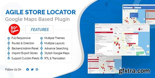 CodeCanyon - Store Locator (Google Maps) For WordPress v4.6.6 - 16973546 - NULLED