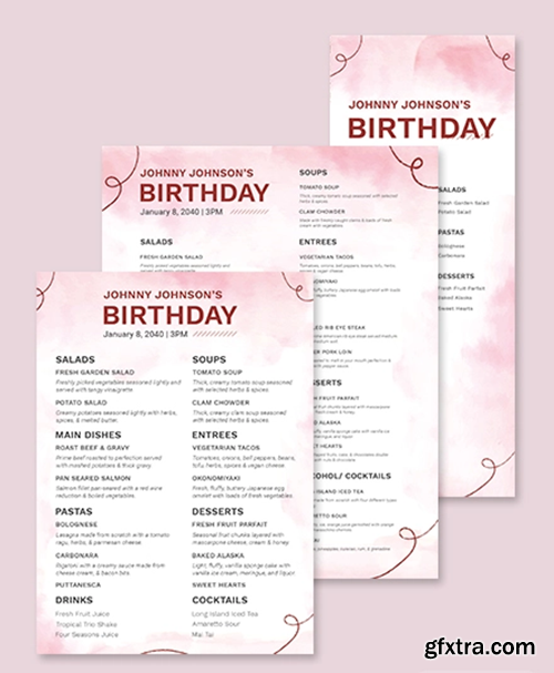 Water-Color-Birthday-Menu