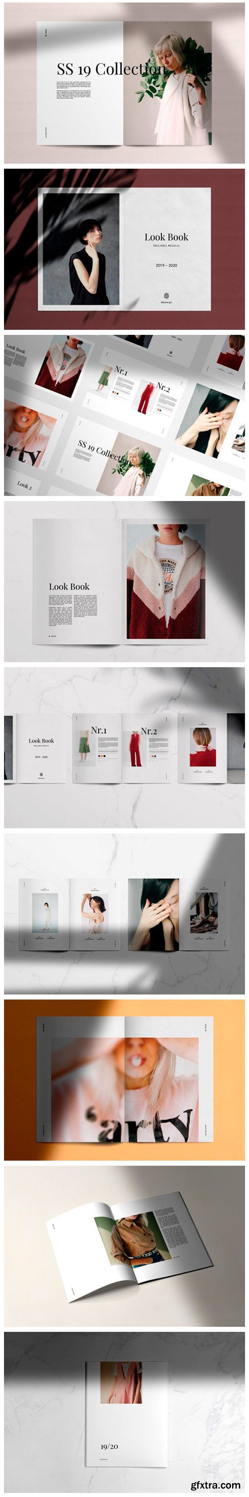LookBook Minimal Fashion Template 4091294