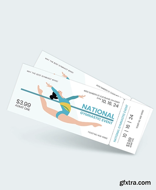 Gymnastic-Event-ticket-Download