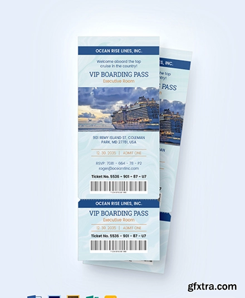 Vip-Pass-Ticket-Invitation-Template