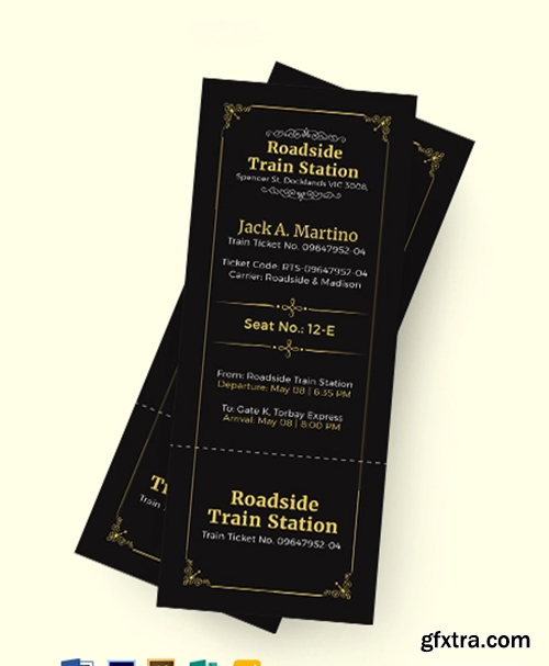 Elegant-Train-Ticket-Template-1