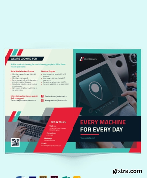 Electronic-Company-Bi-Fold-Brochure