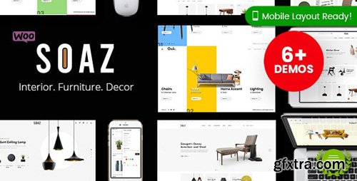 ThemeForest - Soaz v1.0.7 - Furniture Store WordPress WooCommerce Theme (Mobile Layout Ready) - 23858298 - NULLED