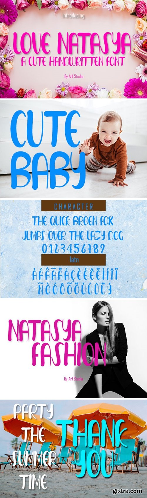 Love Natasya Font