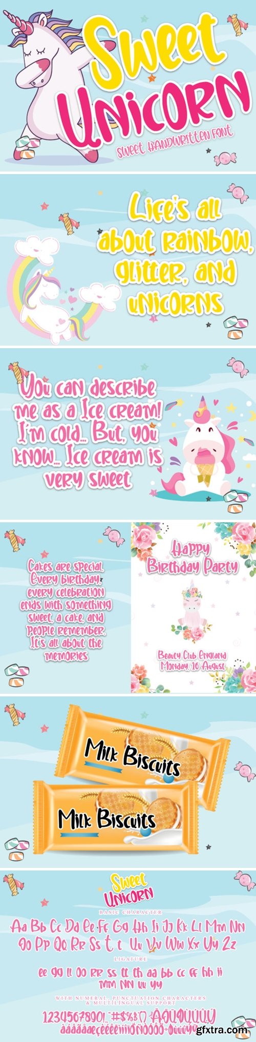 Sweet Unicorn Font