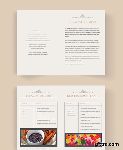 Download-Antique-cookbook-Template