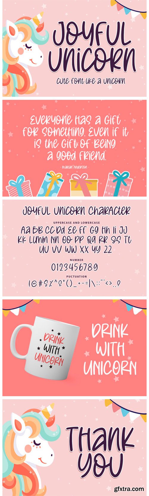 Joyful Unicorn Font