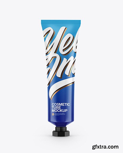 Glossy Cosmetic Tube Mockup 59068