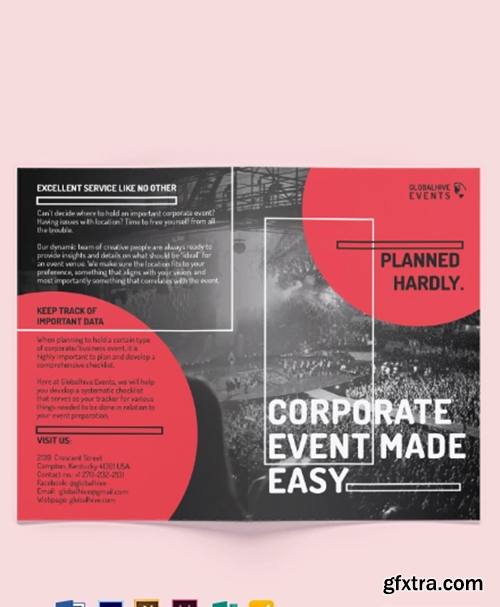 Simple-Corporate-Event-Bi-fold-Brochure