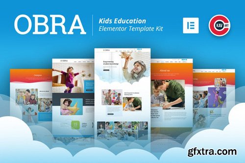 ThemeForest - Obra v1.0 - Kids Education & School Template Kit - 26610211