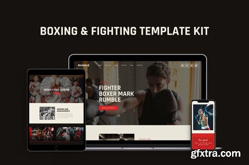 ThemeForest - Rumble v1.0 - Boxing & Fighting Template Kit - 26604385