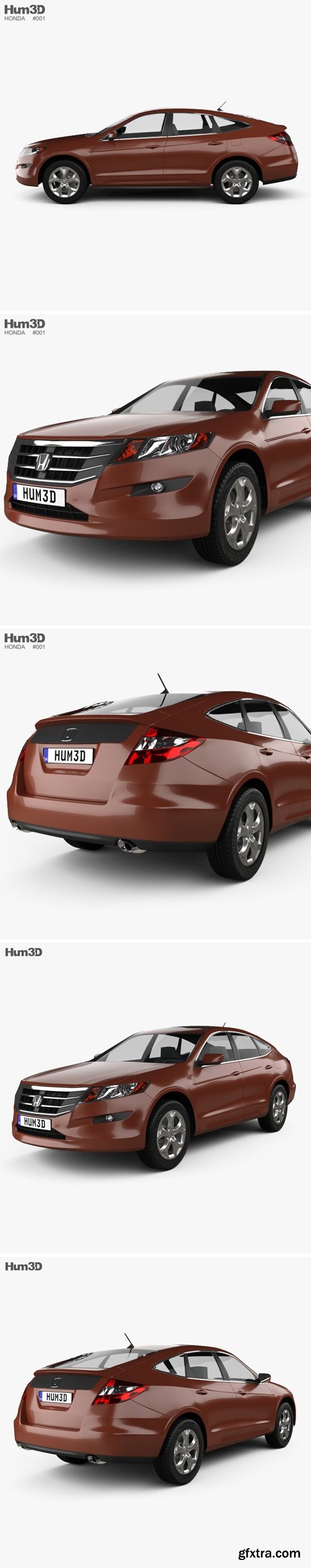 Honda Accord Crosstour 2010 3D Model