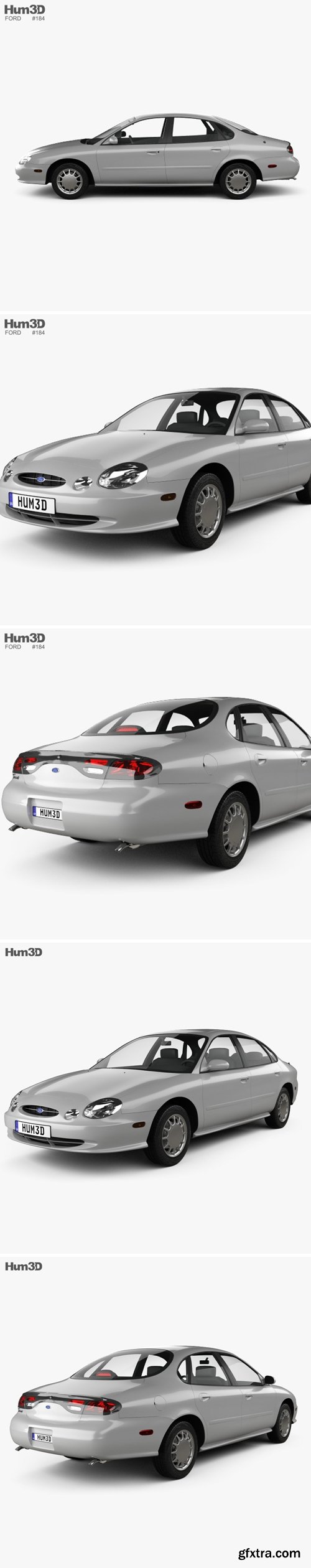 Ford Taurus 1996 3D Model