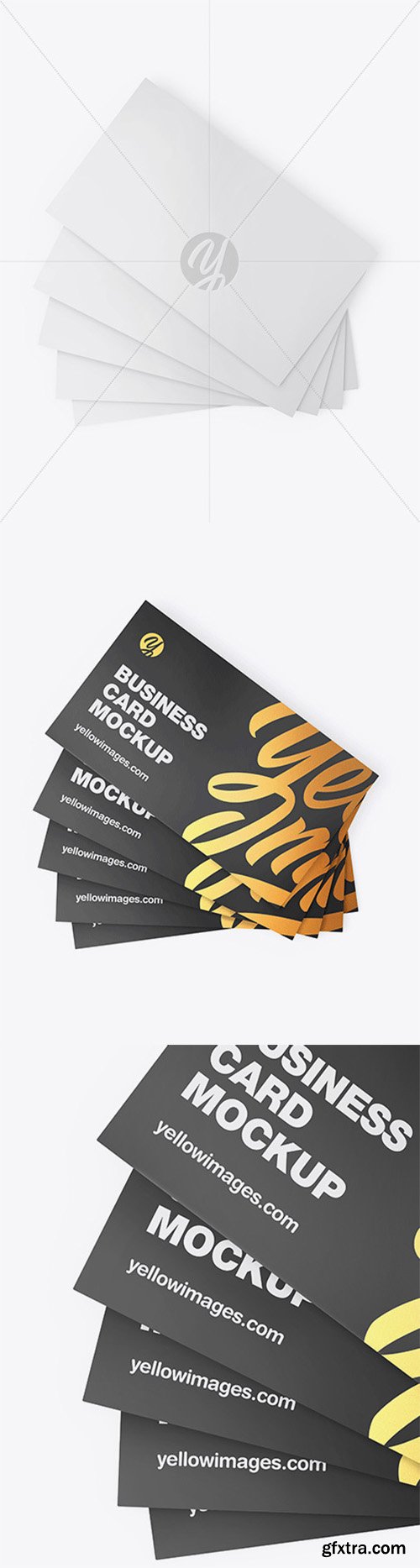 Download Business Cards Mockup 55237 Gfxtra Yellowimages Mockups