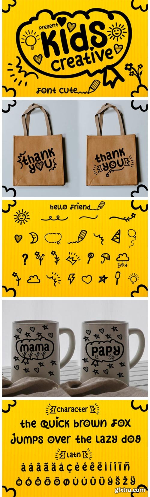 Kids Creative Font