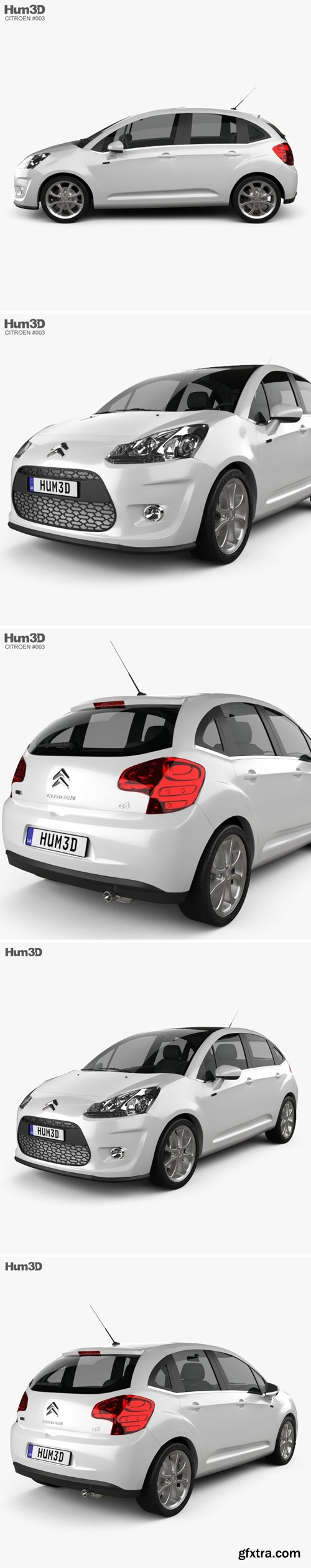 Citroen C3 2010 3D model