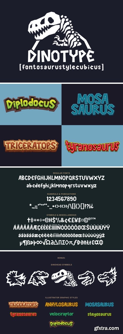 Dinotype Font