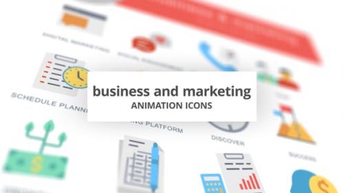 Videohive - Business and Marketing - Animation Icons