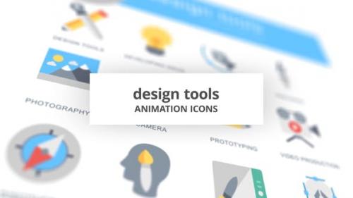 Videohive - Design Tools - Animation Icons