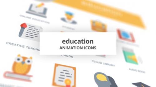 Videohive - Education - Animation Icons