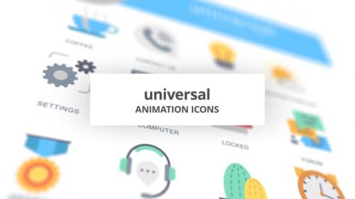 Videohive - Universal - Animation Icons