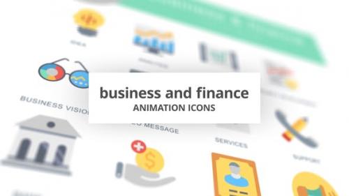 Videohive - Business and Finance - Animation Icons