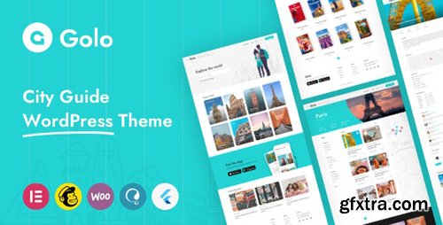 ThemeForest - Golo v1.3.0 - City Travel Guide WordPress Theme - 25397810