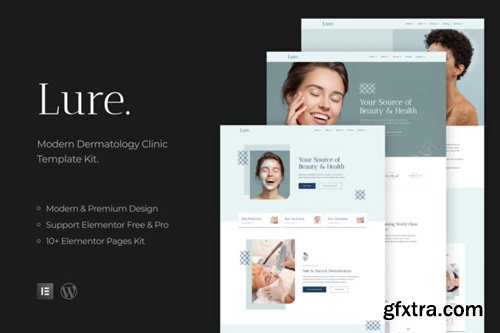 ThemeForest - Lure v1.0 - Modern Dermatology Template Kit - 26594481