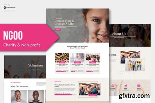 ThemeForest - NGOO v1.0 - Non-profit Charity Template Kit - 26547522