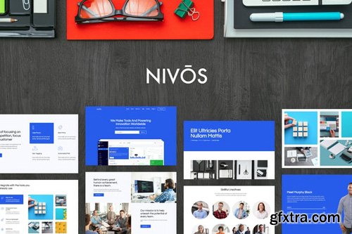 ThemeForest - Nivos v1.0 - Software Company Template Kit - 26565466