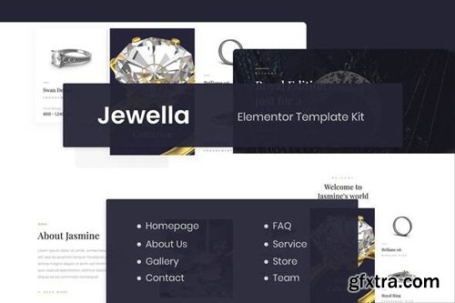 ThemeForest - Jewella v1.0 - Jewelry Elementor Template Kit - 26415171