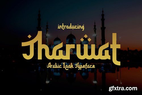 Tharwat - Arabic looking font