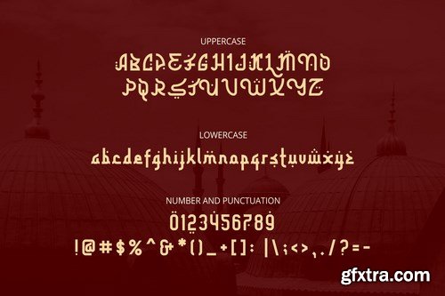 Tharwat - Arabic looking font