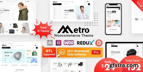 ThemeForest - Metro v1.3 - Minimal WooCommerce WordPress Theme - 24204259