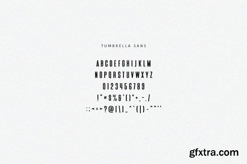 Tumbrella - Script Sans Font Duo