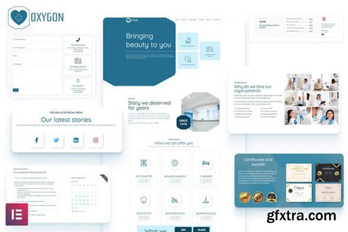 ThemeForest - Oxygon v1.0 - Healthcare Medical Clinic Template Kit - 26006228