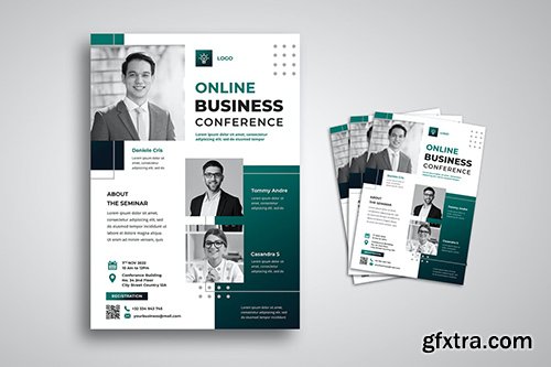 Online Business Conference Flyer