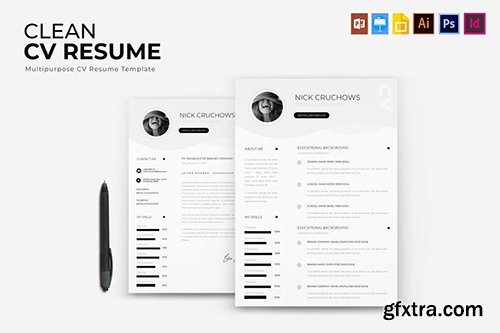 Clean | CV & Resume