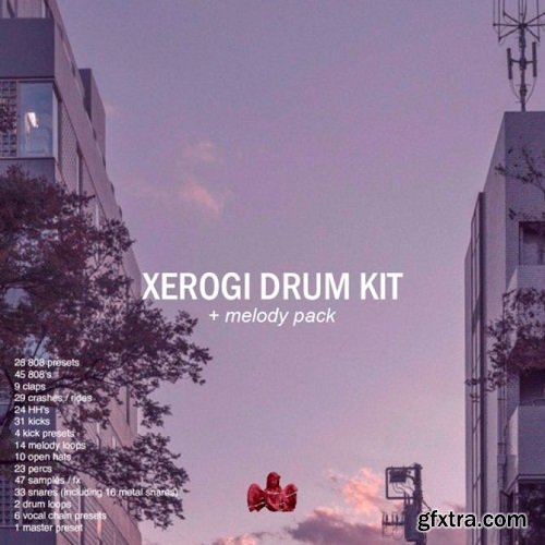 XEROGI Drum Kit with Melody Pack WAV FLP