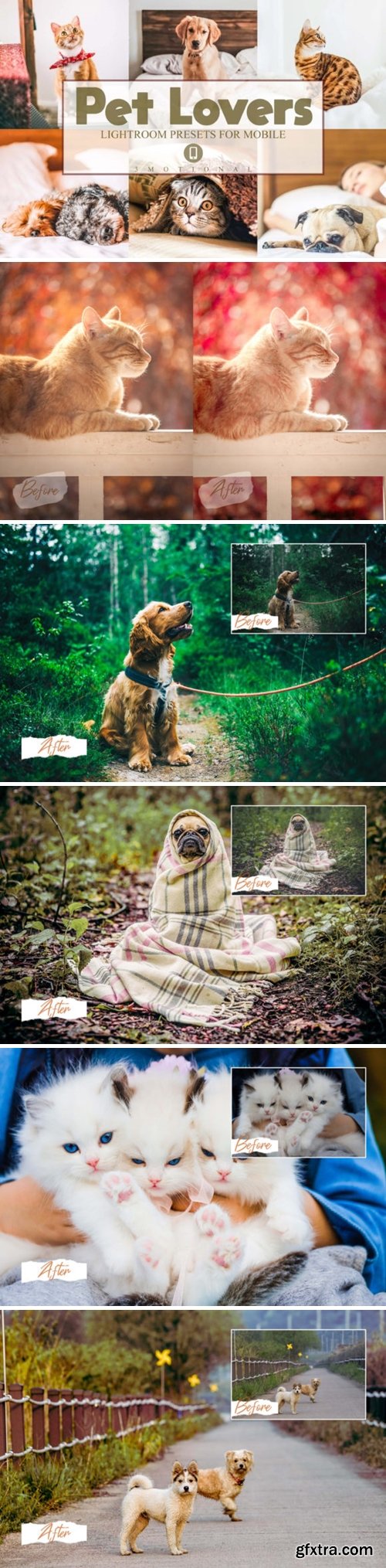 14 Mobile Lightroom Presets Pet Lovers 4110044