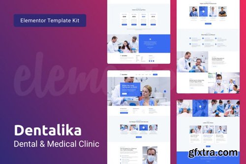 ThemeForest - Dentalika v1.0 - Dental Clinic & Medical Health Elementor Template Kit - 26210567