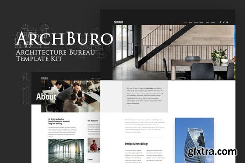 ThemeForest - ArchBuro v1.0 - Architecture Bureau Template Kit - 26130745