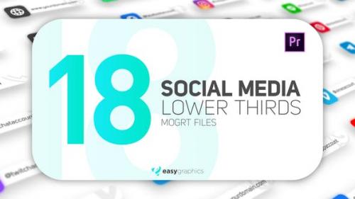 Videohive - Modern Social Media Lower Thirds