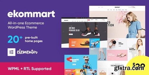 ThemeForest - ekommart v1.5.9 - All-in-one eCommerce WordPress Theme - 25893445