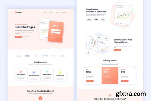 ThemeForest - SaaSy v1.0 - SaaS & App Landing Page Template Kit - 26027930