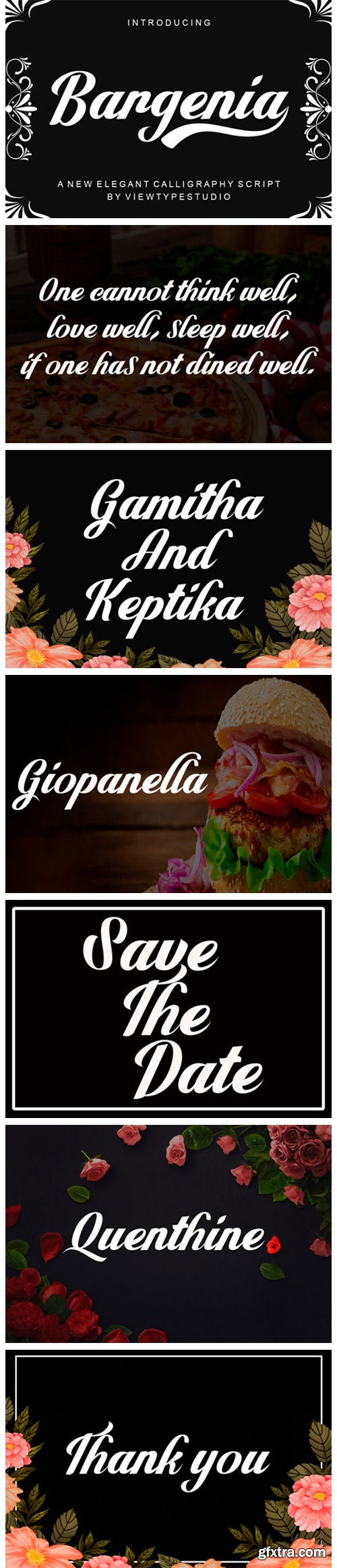 Bargenia Font