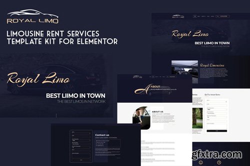 ThemeForest - Royal Limo v1.0 - Limousine Rent Services Template Kit - 25863513