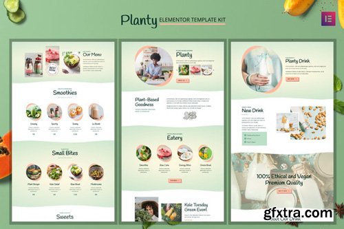 ThemeForest - Planty v1.0 - Cafe & Restaurant Template Kit - 26112796